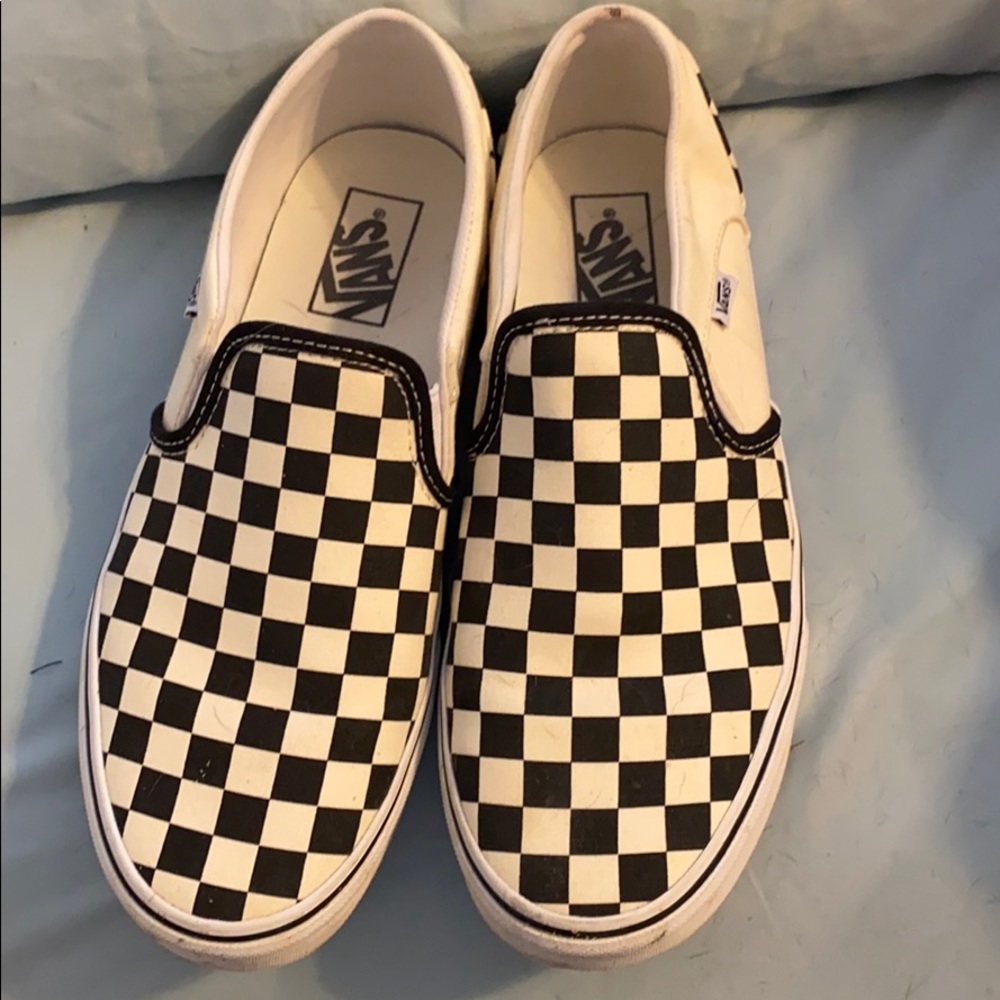 Checkered vans
